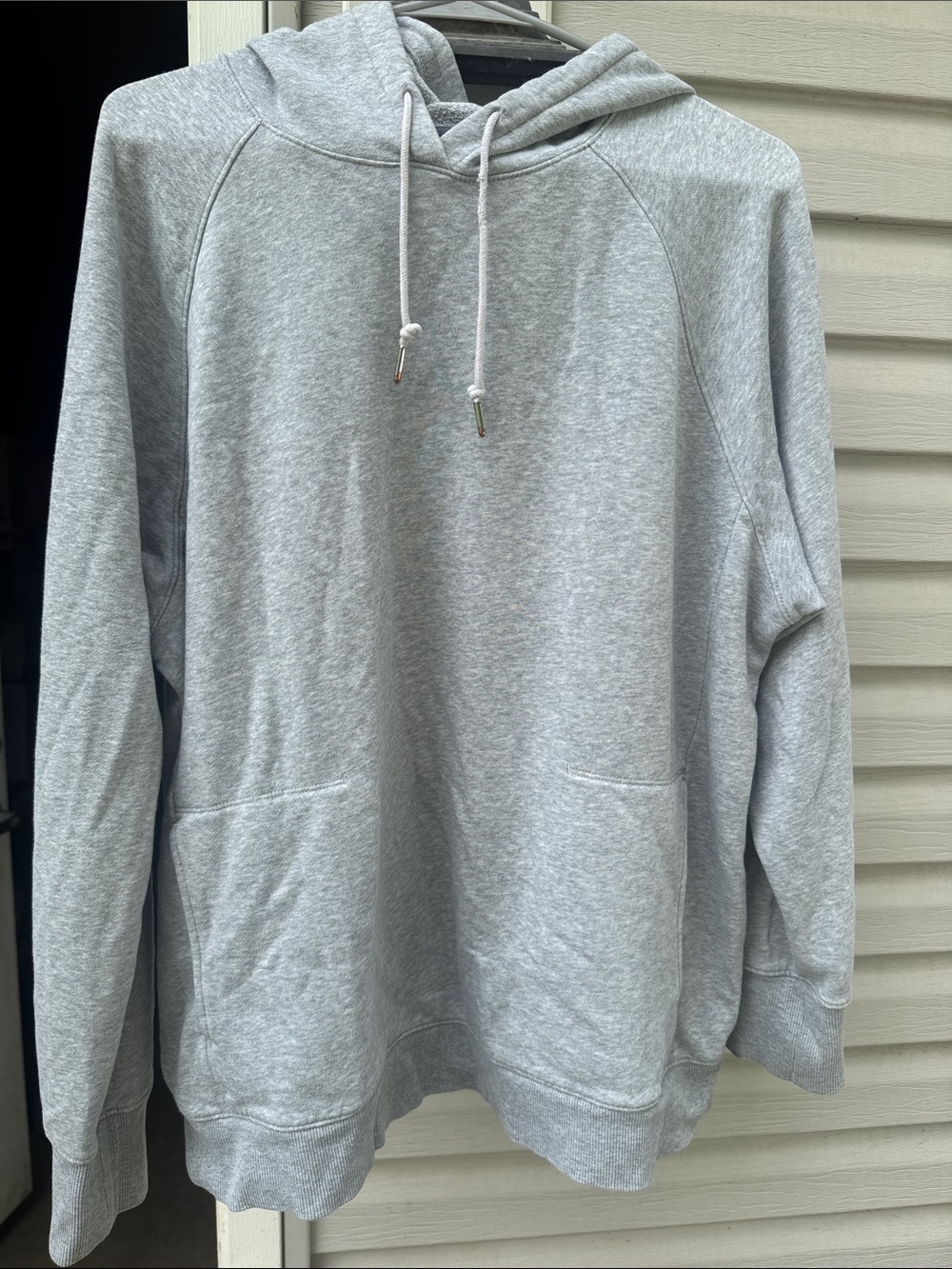 all in motion Light Gray Pullover Hoodie with Front Pockets